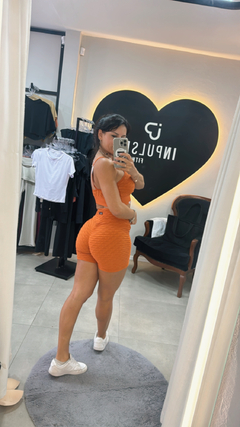 CONJUNTO BROCADO SEMI EMPINA TAM Ú. 34 AO 42 na internet