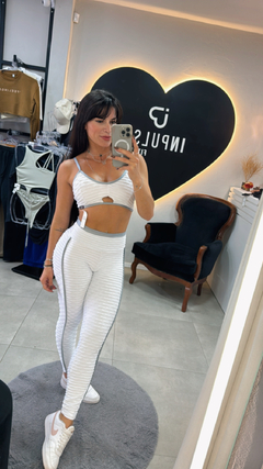 Conjunto Texturizado com semi empina Tam Ú. 36 ao 42 - comprar online