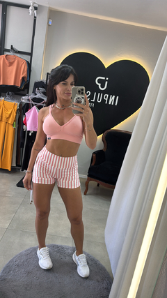 CONJUNTO SHORT SEMI EMPINA TAM Ú. 34 AO 42 - comprar online