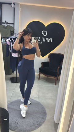 Legging Avulsa Tradicional Marinho - comprar online