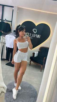 Conjunto Poá P/M - InPulse Fitness