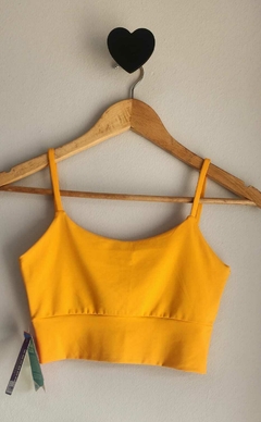 Top Carol Amarelo Ambar