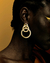 Argola do Omo | Prata 950 | Banho de ouro amarelo 18k - comprar online