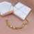 Gargantilha Mosaico | Prata 950 | Banho de ouro amarelo 18k | Citrino, Rodolita e rubi