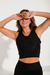 TOP CORCEGA STAR TEXTURADO NEGRO PREMIUM - REVERSIBLE NEGRO - ZOI WEAR