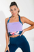 TOP COQUETTE NATURE REVERSIBLE - LILA LISO - tienda online