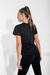 REMERA BASICA NEGRA LISA - comprar online