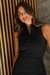 TOP BALI CON CIERRE - NEGRO LISO