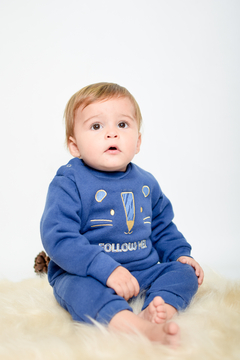 Conjunto frisa bordado Tigre - comprar online