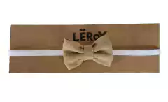 Vincha elastizada con moño - comprar online