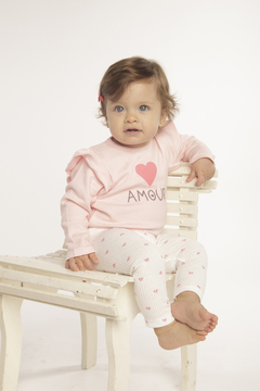 Calza leggin morley Corazones - comprar online