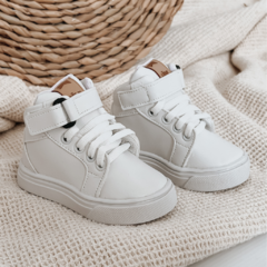 Zapatilla botita Blanca
