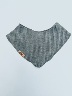 Babero wafle Gris - comprar online