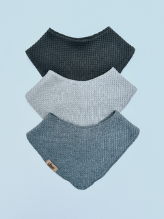 Babero wafle Azul Marino - tienda online