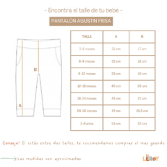 Pantalón Agustín Frisa - comprar online