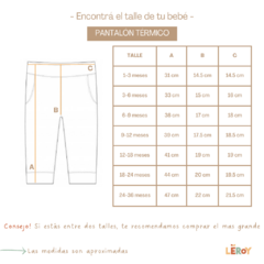 Pantalón Térmico - tienda online