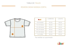 Remera Noah Manga Corta - tienda online