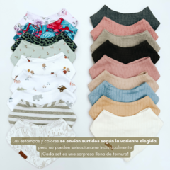 Pack X3 de Baberos Surtidos en internet