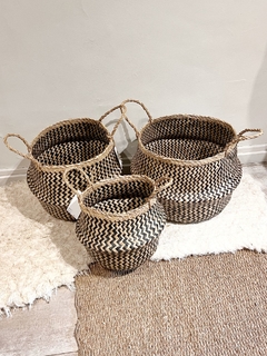 Trio de Cestos Aria Importados - comprar online