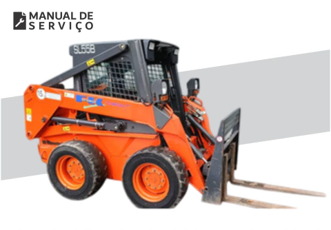 Manual Oficina Serviço Mini Carregadeira FiatAllis SL-55B - comprar online