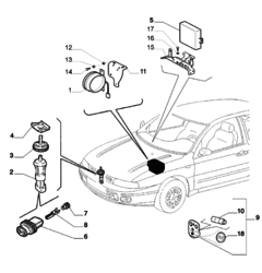 Imagem do Catálogo Peças Fiat Marea Weekend 2.0L 20V Turbo 1999 - 2005