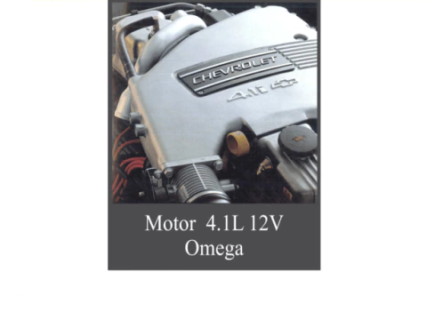 Manual Reparação e Serviço Motor 4.1L GM Omega Ed. 1995