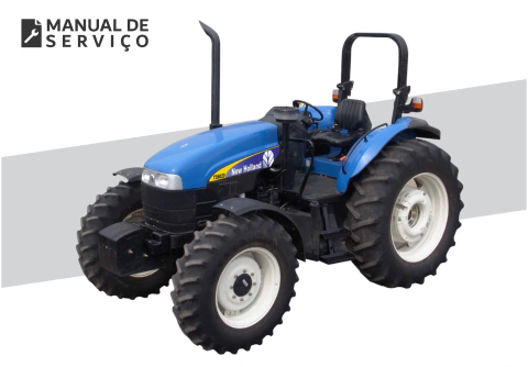 Manual Oficina Serviço Tratores New Holland TS 6000 TS 6020 TS 6030 TS 6040 - comprar online