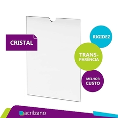 Display Parede Aviso A4 23,5cmx32cm - comprar online