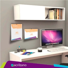 Display Parede Aviso A5 14,80cmx21,00cm - Sem Filete - AZ Loja
