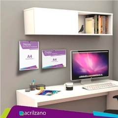 Display Parede Aviso A4 23,5cmx32cm - Kit/120 - loja online