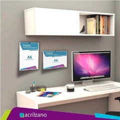 Display Parede Aviso A6 10,50cmx14,80cm 50 unidades - AZ Loja