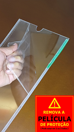 Kit 20 Display Parede Aviso A4 23,5x32cm - comprar online