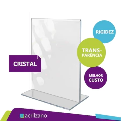 Kit 30 Display de Mesa T - A5 Vertical 21x15CM - comprar online