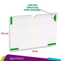 Display de parede - A4 Horizontal 30cmX21cm Kit/120 unidades na internet