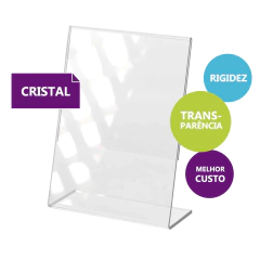 Display Acrilico Porta Retrato L A5 15x21 Kit/100 - comprar online