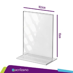 Kit 40 Display de Mesa T - A6 VERTICAL 10x15CM na internet