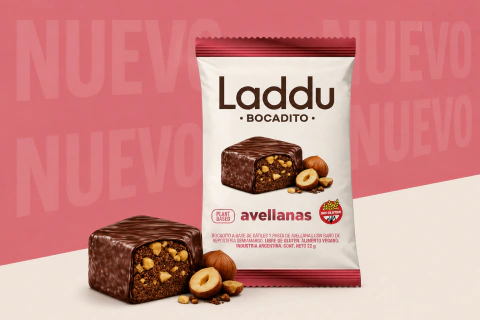 Laddu Bocadito Avellanas - Caja x 12 Unidades