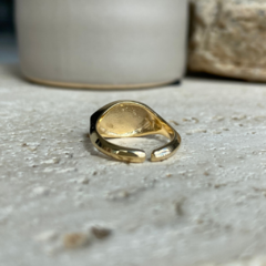Anel Mingo ajustável banhado a ouro 18k - Tryashop Semijoias
