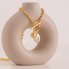 Colar Pendente com fecho em T - Tryashop Semijoias