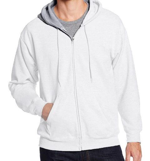 Campera canguro capucha y cierre - comprar online