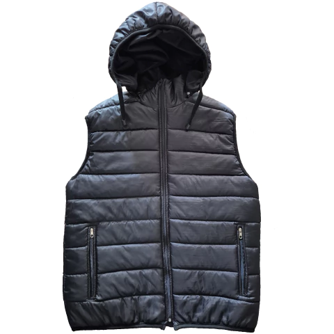 Campera chaleco inflable capucha desmontable - comprar online
