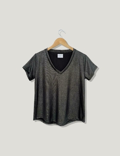 REMERA FOIL GRAFITO