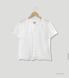 REMERA YO VOY! BLANC - comprar online