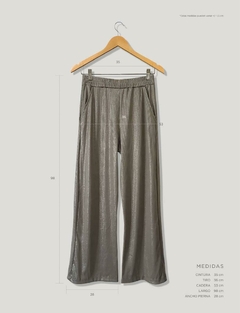 Pant Brillo Plata