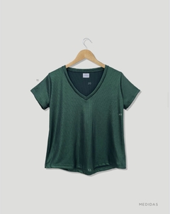 REMERA SILVER GREEN - comprar online