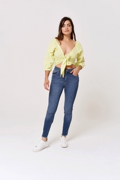 Victoria Cropped Denim - comprar online