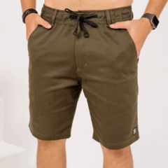 Bermuda Masculina Short Sarja Com Lycra, Com Detalhe De Cos De Elástico, Revesst Jeans. 0000023 - loja online