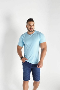 Bermuda Jeans Masculina Com Lycra, Detalhe De Bolso diferenciado, Revesst Jeans. 0000026 na internet