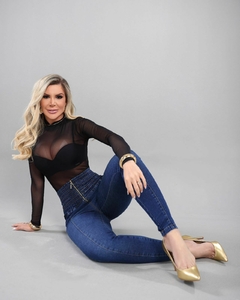 Imagem do Calça Jeans Feminina Lipo Modeladora, Cós alto Empina Bumbum Strech Chapa Barriga, Revesst Jeans. 39904