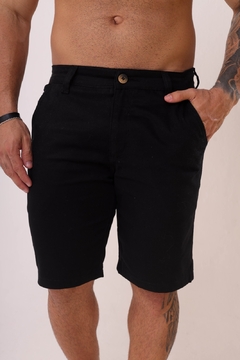 Imagem do Bermuda Sarja Jeans Com Lycra Premium Masculino Social Diversas Cores, Revesst Jeans. 0000022